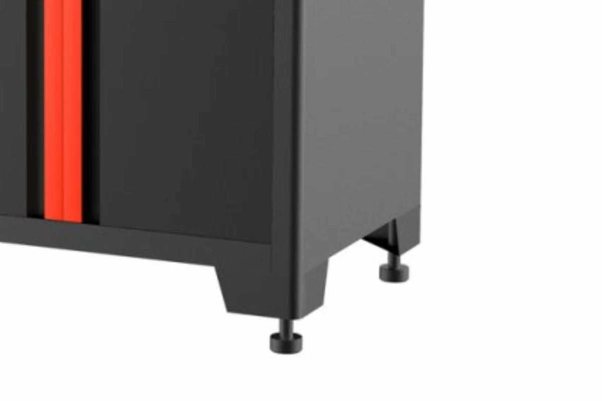 Verstellbare Füße zum Bodenausgleich